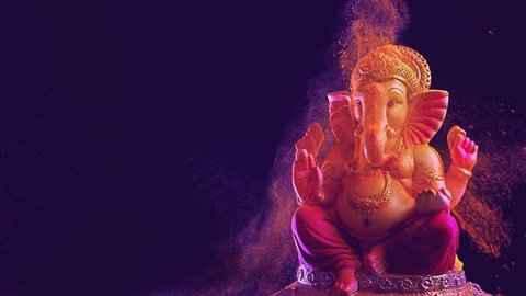 Lord Ganesha Ganesha Festival Stock Footage Video (100% Royalty-free)  1015815226 | Shutterstock