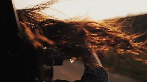 Wavy Hair Back View Stock Video Footage 4k And Hd Video Clips