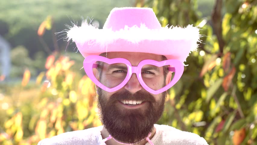 Image result for pink sunglasses on a man pics
