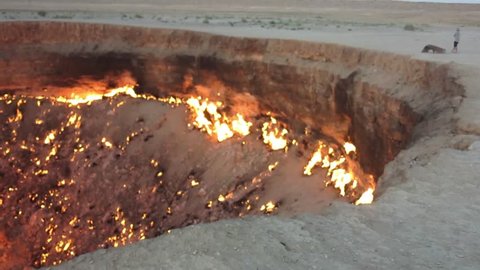 Turkmenistan Crater Stock Video Footage 4k And Hd Video Clips