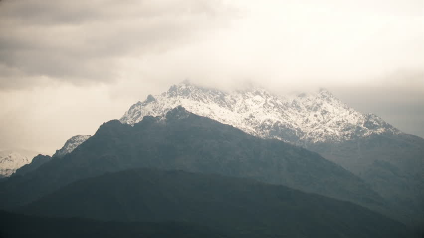 Mountain and Volcano with snow-capped in the landscape image - Free ...