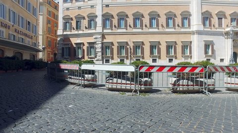 Forbidden Underground Porn - Rome terrorist attack protection. protection forbidden passing fences  restrict access to building. fence is used by the police and guards during  performances, parades and mass celebrations of citizens