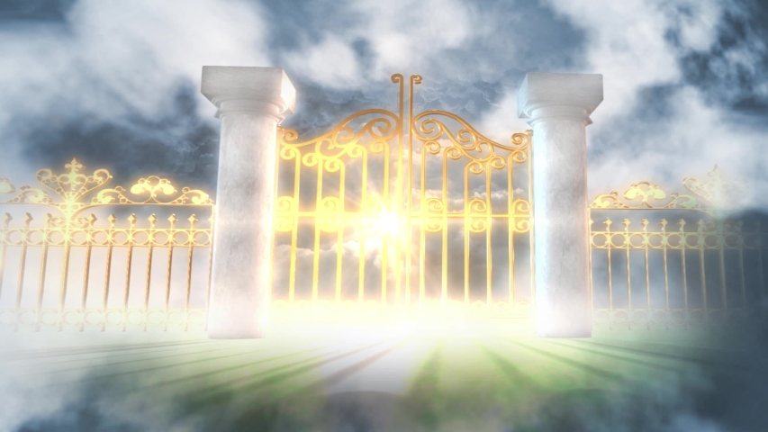 Angel Entering Heaven with light image - Free stock photo - Public ...