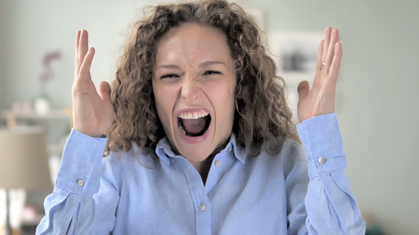 Curly screaming makeout asian