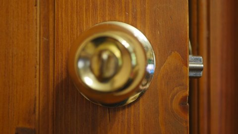 Key Unlock Open Door Key Stock Footage Video 100 Royalty