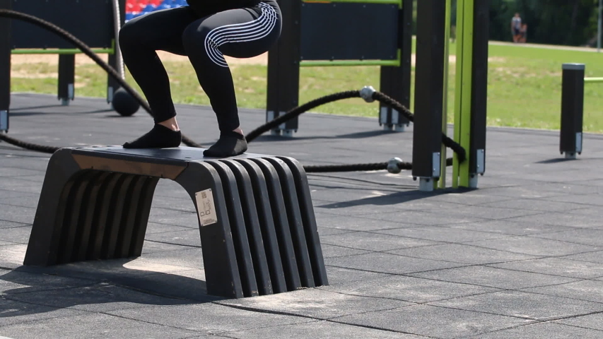 Outdoor kinky street gym