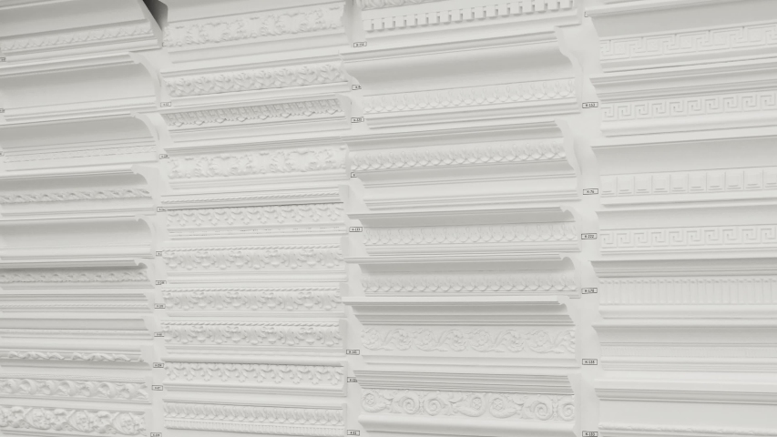 Decorative Item Made Of White Stock Footage Video 100 Royalty Free 1034987996 Shutterstock