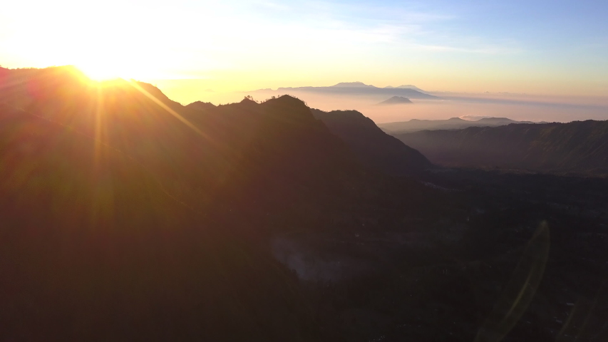 Landscape of Mount Bromo on the Island of Java, Indonesia image - Free ...