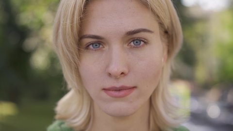 Women Blonde Shoulder Length Hair Stock Video Footage 4k And Hd