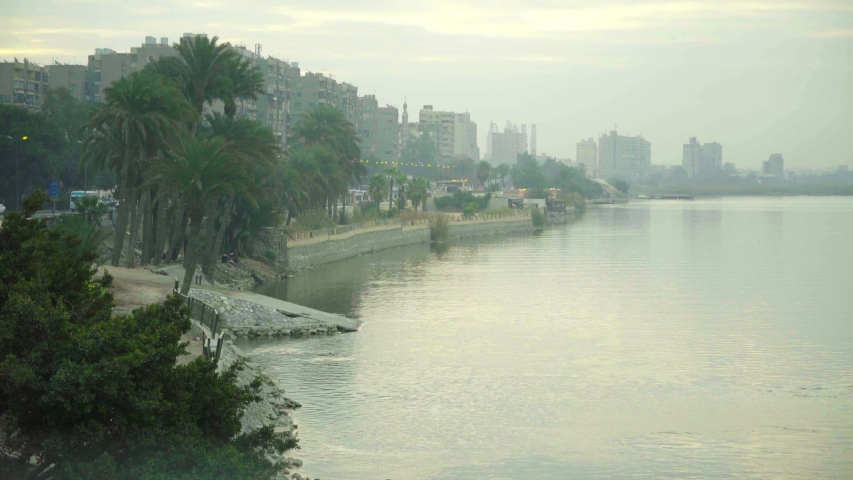 A boat in the Nile, Cairo, Egypt image - Free stock photo - Public ...