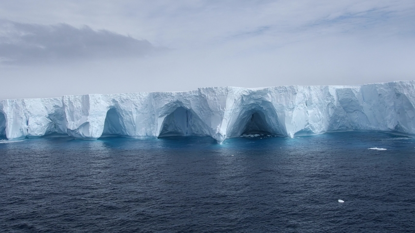 Large Icebergs In The Water In Antarctica Image - Free Stock Photo 