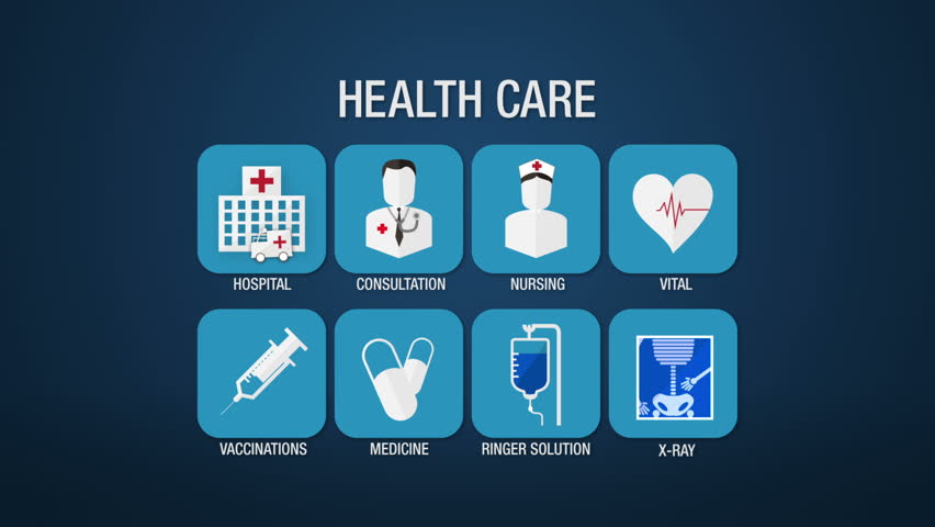 Health Care Icon Set Animation,hospital,consultation ...