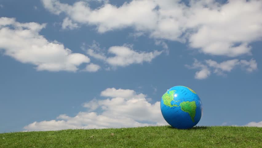 globe inflatable ball