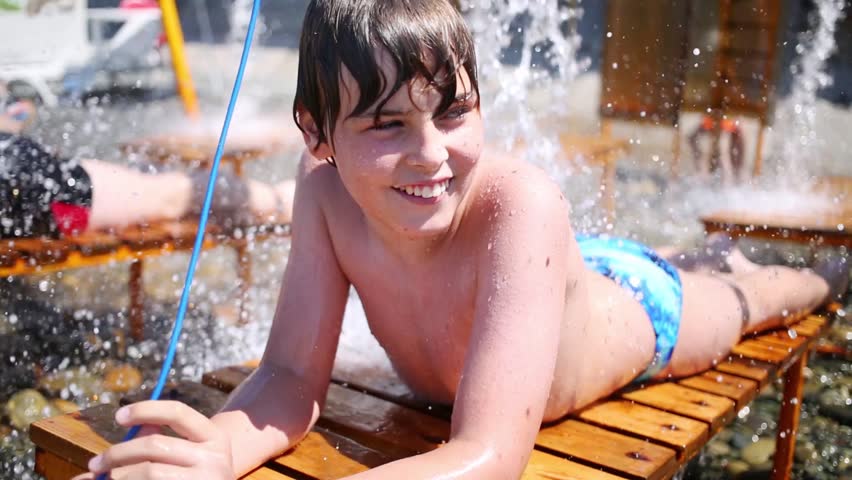 Nudist boy summer video shake