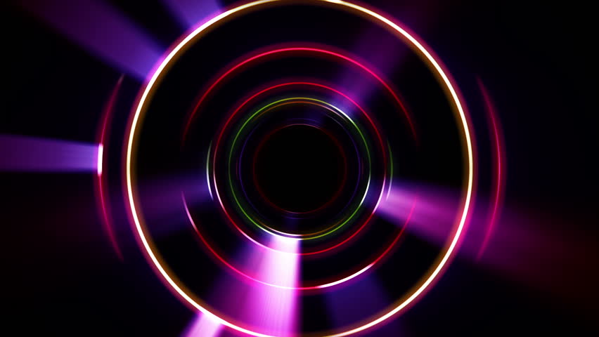  Neon Wormhole Transition To Green Screen Computer 