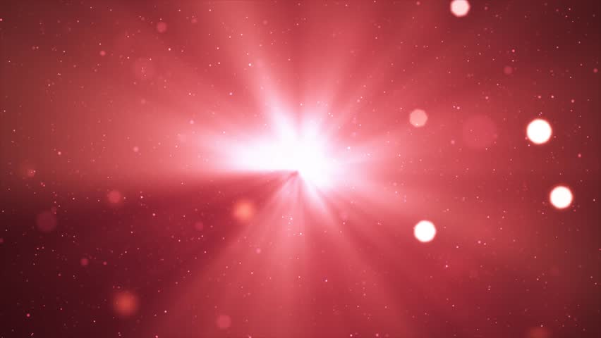 Moving Particles. Pink Tint. 4k Stock Footage Video (100% Royalty-free