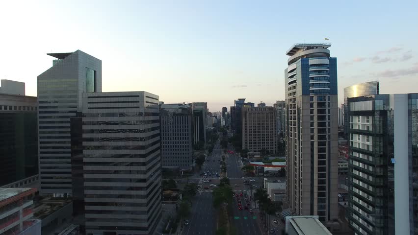 Brigadeiro Faria Lima Avenue in Sao Paulo, Brazil image - Free stock ...