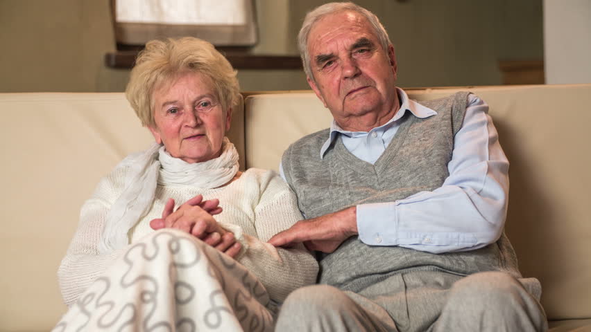 Elderly On Sofa Caressing Video De Stock Totalmente Libre Regalías 11955086 Shutterstock