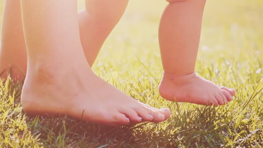 Little Girl Feet Stock Footage Video | Shutterstock