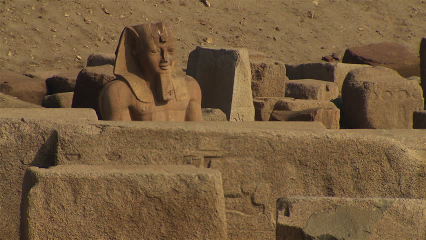 Header of statuary