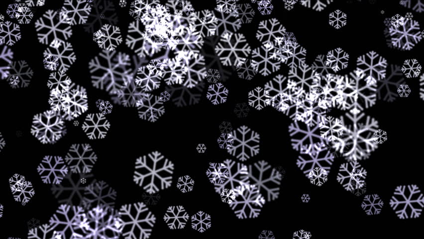 Real Snowflake Falling Real Snowflake Falling