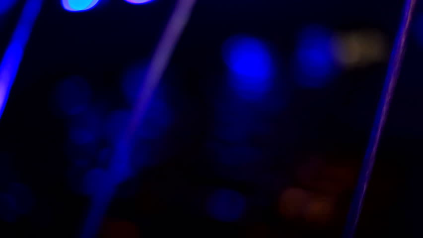 Blurred Bokeh Lights Background Abstract Stock Footage Video