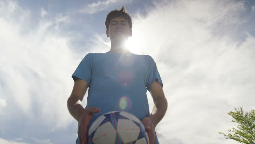 football-player-in-action-portrait image - Free stock photo - Public ...