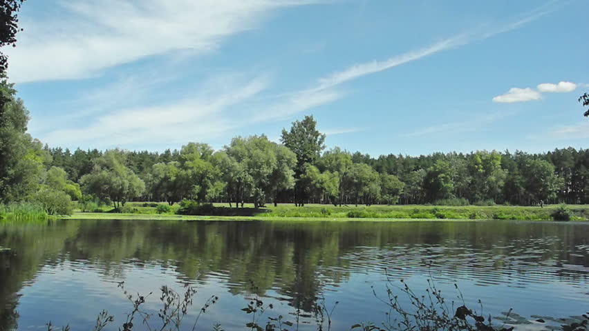 View of Psel River at Stock Footage Video (100% Royalty-free) 1326766 ...