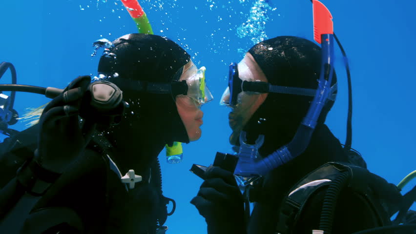 Scuba Kissing