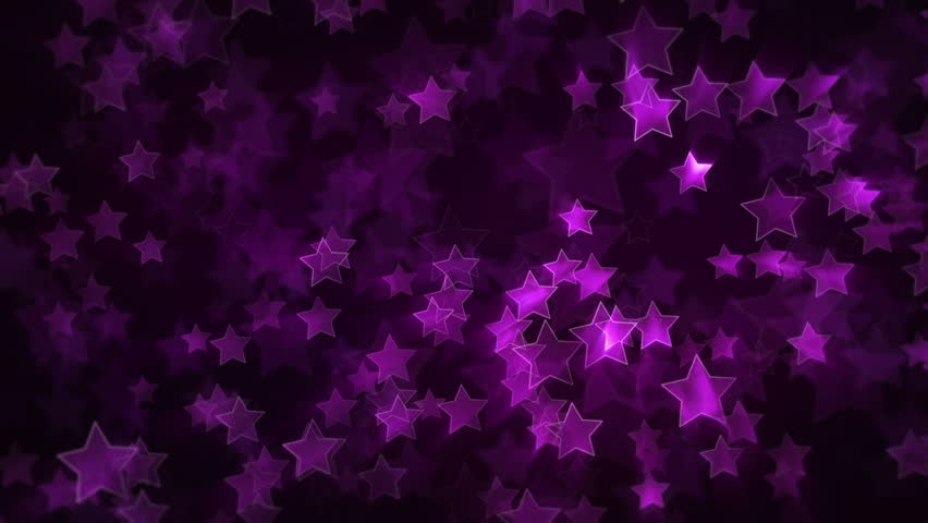 Star Background. Purple. Loopable. 2 Stock Footage Video (100% Royalty ...