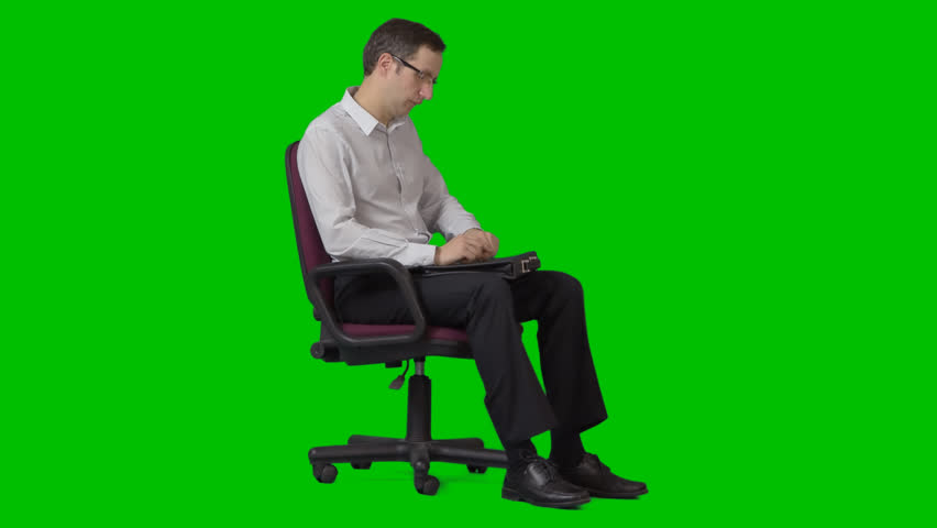 Handsome Young Businessman Sits On Stock Footage 100 Royalty Handsome Young Businessman Sits On Stock Footage 100 Royalty Free 13812776 Shutterstock