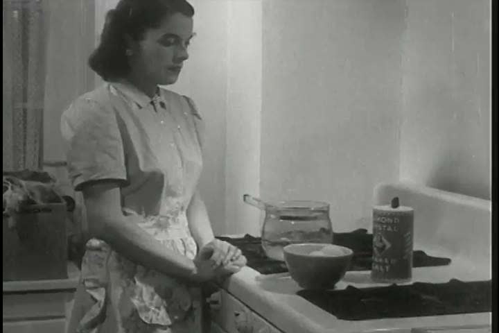 Stock video of circa 1940s