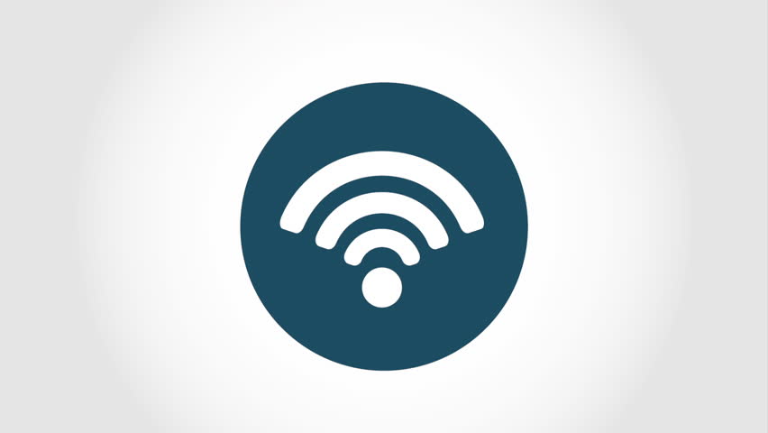 Icon Connection To The Wifi Point With A Changing Level Of Signal