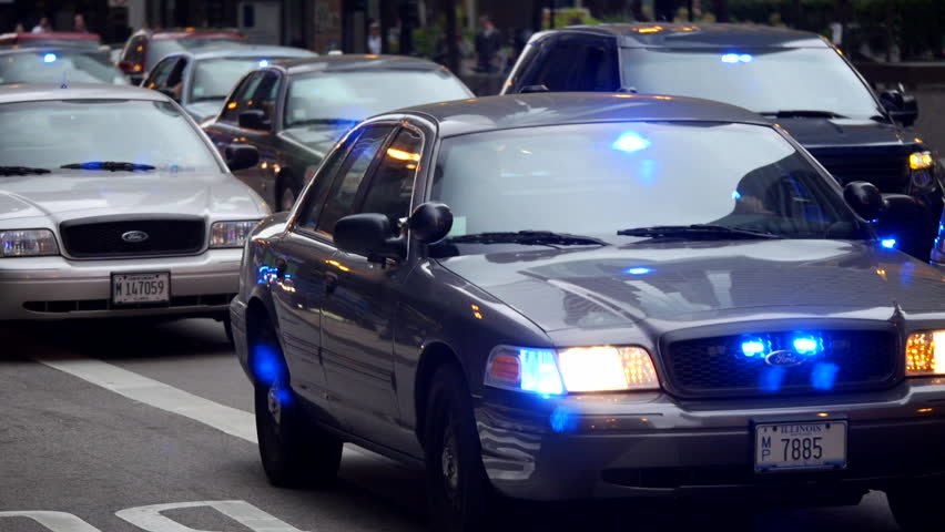 Ford Crown Victoria NYPD С мигалками