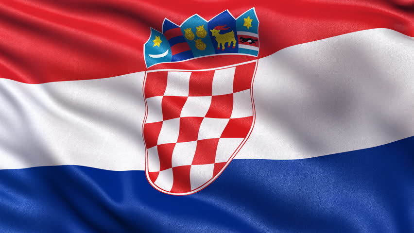 Realistic Flag Of Croatia Waving Stock Footage Video 100 Royalty Free 14707036 Shutterstock