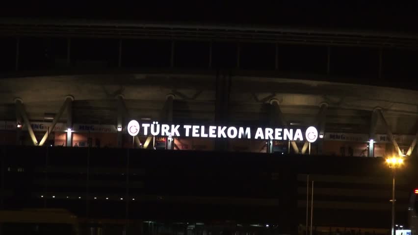 Hd00 15turkey Istanbul Galatasaray Turk Telekom Arena Night