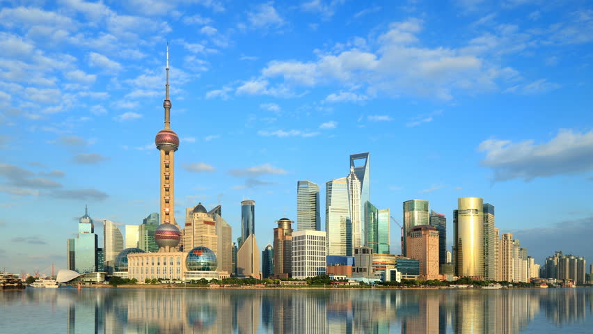 Skyline of Pudong, Shanghai, China image - Free stock photo - Public ...