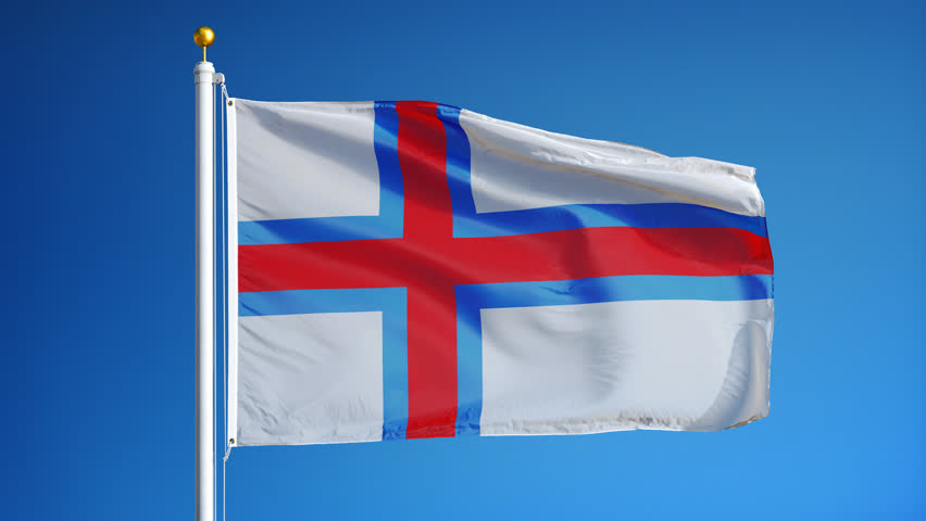 Faroese Flag In The Wind. Part Of A Series. Stock Footage Video 1815299 ...