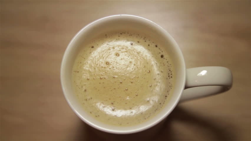 Header of cappuccino
