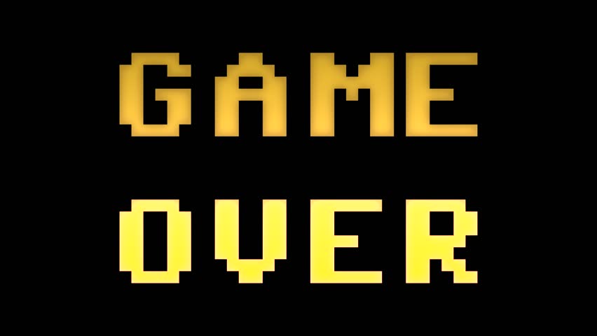 GAME OVER THANK YOU FOR PLAYING LIGHT BLUE / GAME OVER THANK YOU / GAME ...