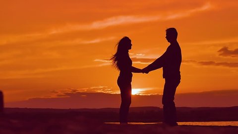 At Sunset Girl And Boy Stock Footage Video 100 Royalty Free Shutterstock At Sunset Girl And Boy Stock Footage Video 100 Royalty Free Shutterstock