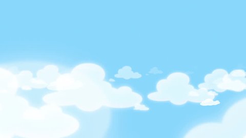 Cartoon Clouds Blue Sky Stock Footage Video (100% Royalty-free) 1747216 |  Shutterstock