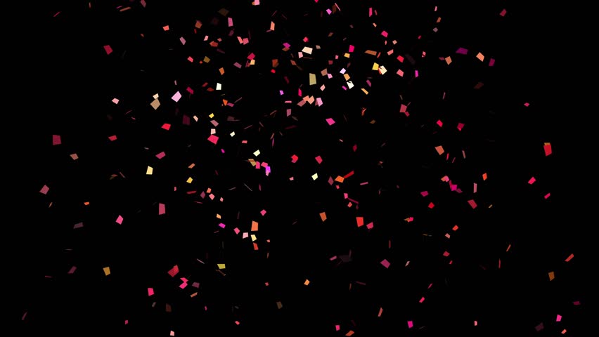 Confetti Cannon Shooting in the Stock Footage Video (100% Royalty-free ...