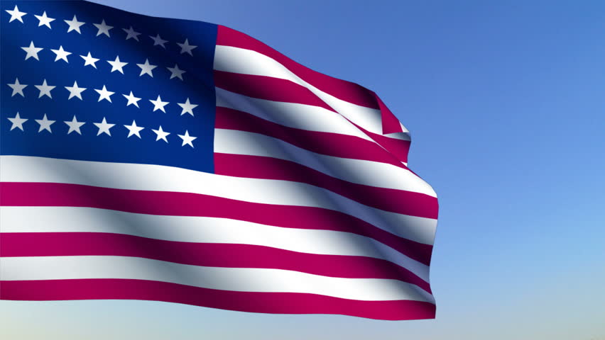 Stock video of usa original flag 1 - 1885156 - Shutterstock