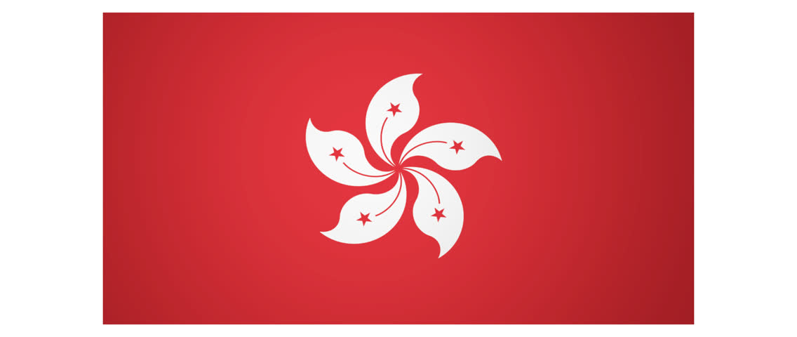 National Flag of Hong Kong Stock Footage Video (100% ...