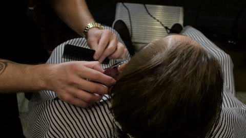 Undercut Tattoo Stock Video Footage 4k And Hd Video Clips Shutterstock