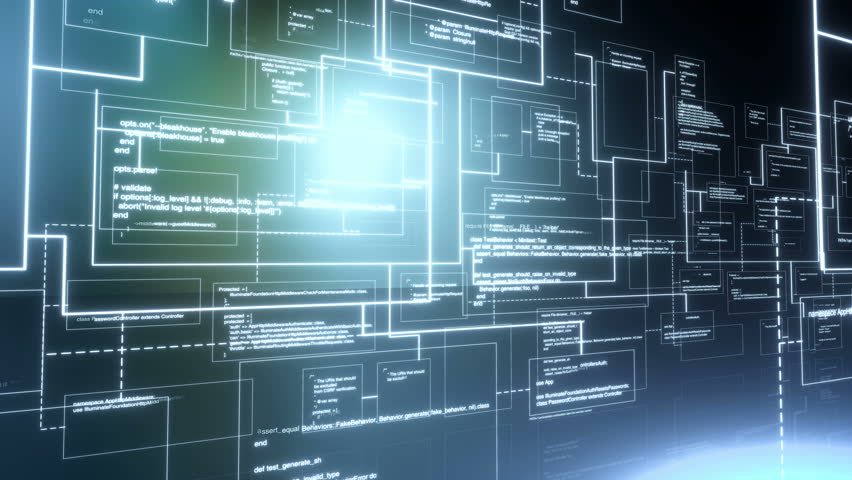 8k 4k Computer Code Background Stock Footage Video (100% Royalty-free ...