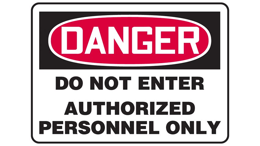Footage of an Do Not Inventory Footage Movie (100% Royalty-no cost) 20552146 Shutterstock photograph regarding Authorized Personnel Only Sign Printable identified as Footage of an Do Not Inventory Footage Online video (100% Royalty-totally free) 20552146 Shutterstock