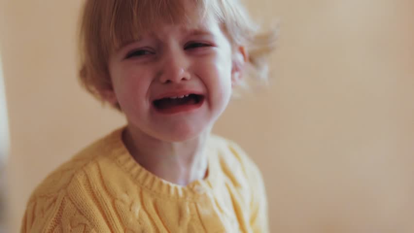Little Girl Crying Stock Footage Video | Shutterstock