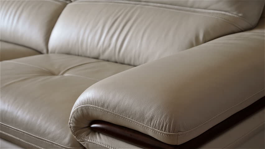 Man Cleaning Leather Sofa At Stock Footage 100 Royalty Free 21535306 Shutterstock